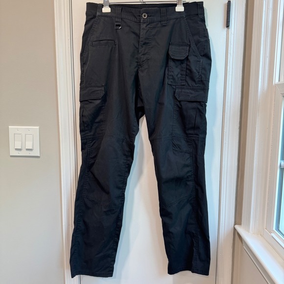 5.11 Tactical Cargo Pants‎ Work Utility Outdoor Hiking Black 34x34 - Picture 1 of 8